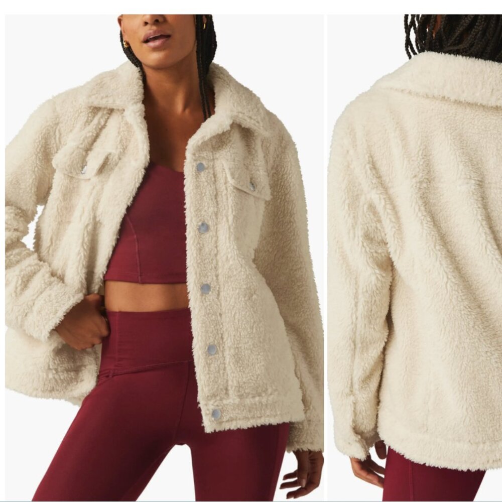 Beyond Yoga Rider Sherpa Jacket